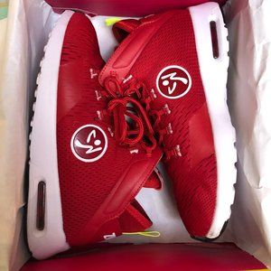 Zumba Air Funk Shoes Sneakers Red
